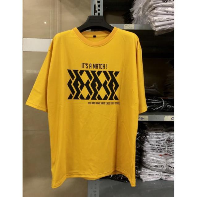 Áo Thun MATCH VÀNG Unisex