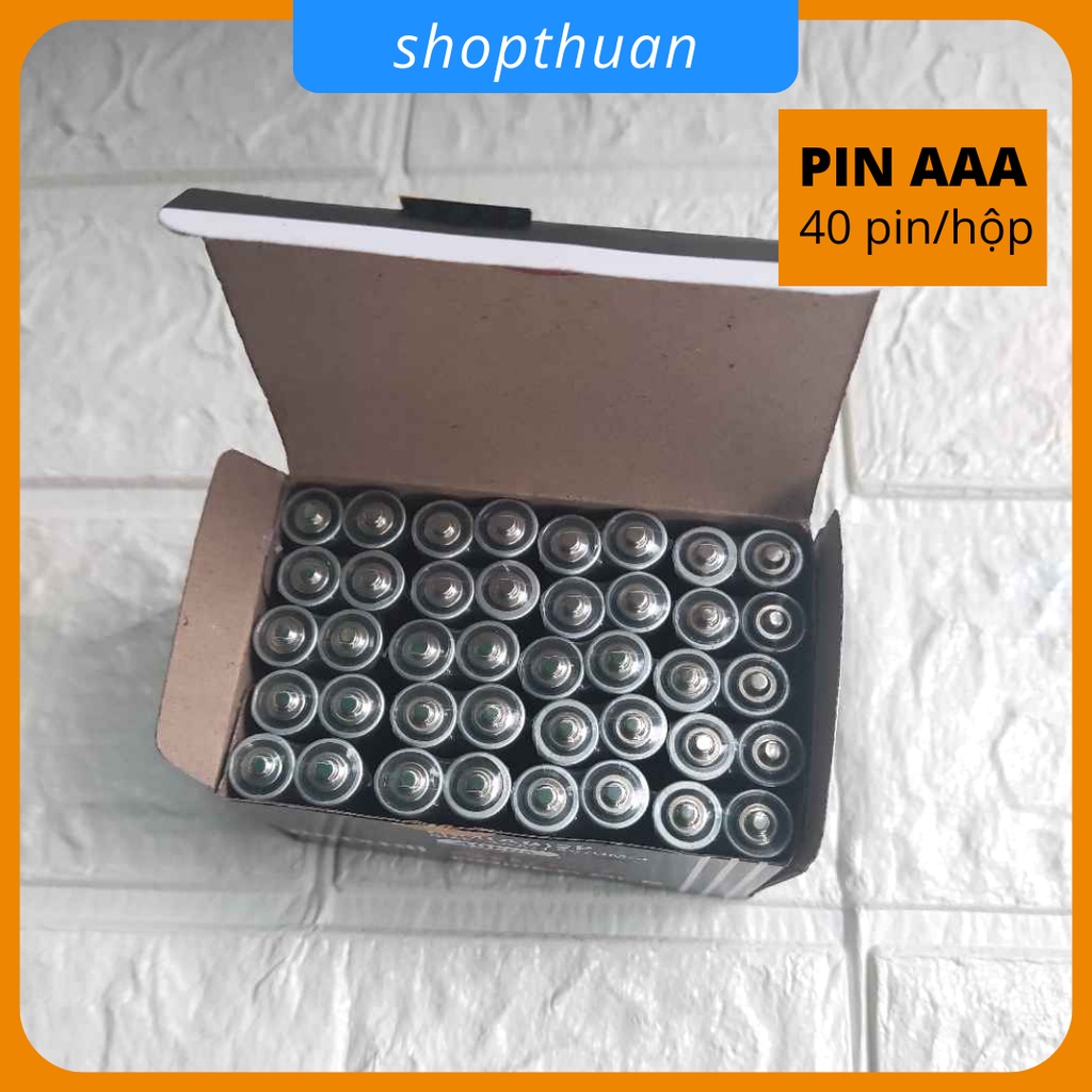 Hộp 40 pin AAA maxell 1.5V - pin không sạc được