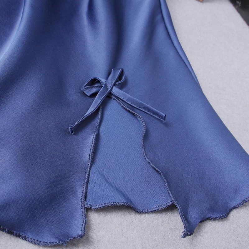 FREESHIP ĐƠN 99K_ Váy ngủ vải lụa quyến rũ có mút ngực cho nữ | BigBuy360 - bigbuy360.vn