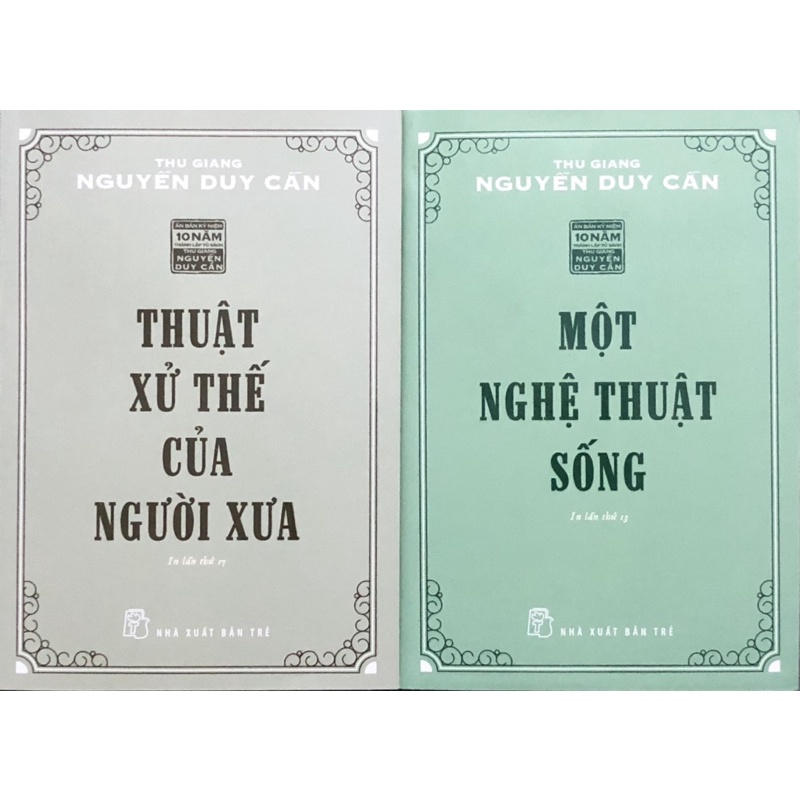 Sách - (Combo 2 cuốn) Thuật Xử Thế Của Người Xưa - Một Nghệ Thuật Sống