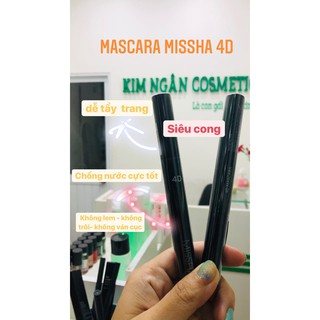 MASCARA 4D MISSHA -Làm Dày Mi