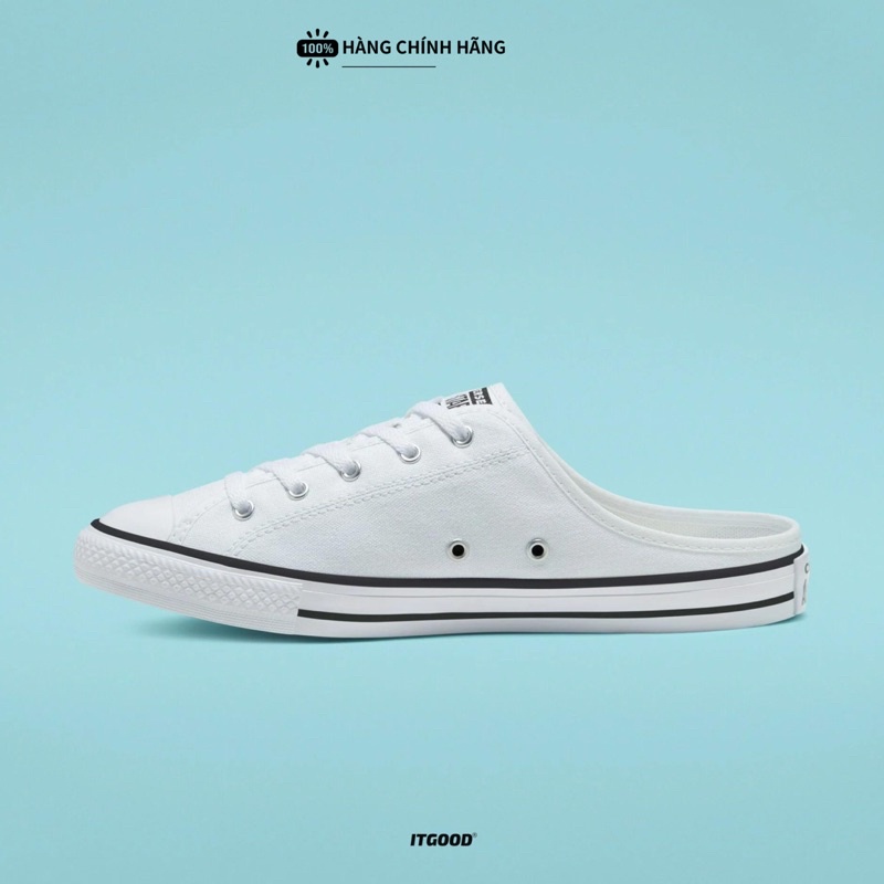 Giày Chuck Mule Dainty Slip White