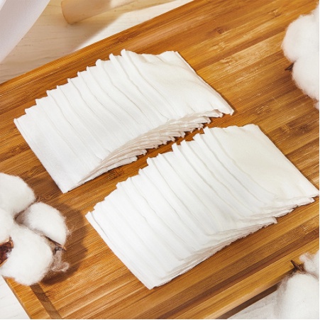 Gói  222 Miếng BÔNG TẨY TRANG 3 Lớp Túi Zip TIện Lợi TIÊT KIỆM