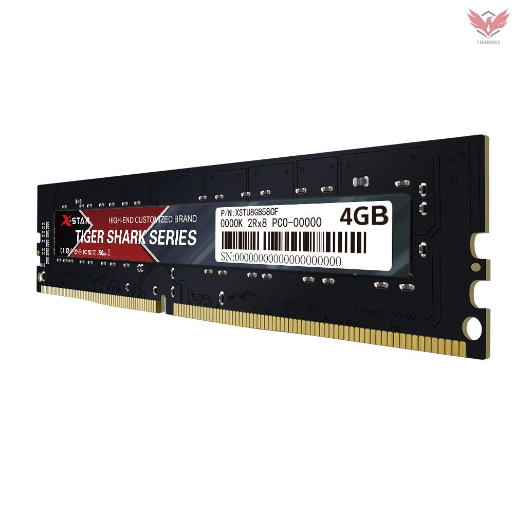 Thẻ Nhớ Fir X-Star 4gb Ddr4 2666mhz Ram 240 Pin 1.2v / Great Responsiveness / Play / Amd Cho Intel / Amd | BigBuy360 - bigbuy360.vn