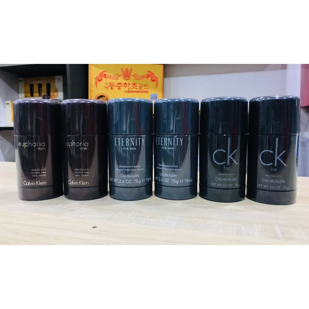 Lăn khử mùi nam Calvin Klein Thơm Hương Nước Hoa 75ml của Mỹ