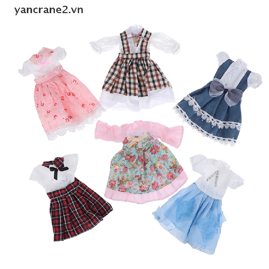 Bộ Quần Áo Công Chúa Dành Cho Búp Bê 30cm 1 / 6 12 &quot;