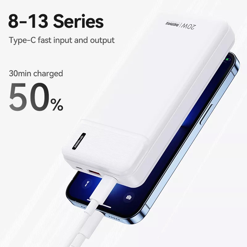 Pin dự phòng sạc nhanh Remax RPP-288 dung lượng 20000mAh - hỗ trợ QC và PD 20W (2 màu tuỳ chọn) Nhất Tín Computer