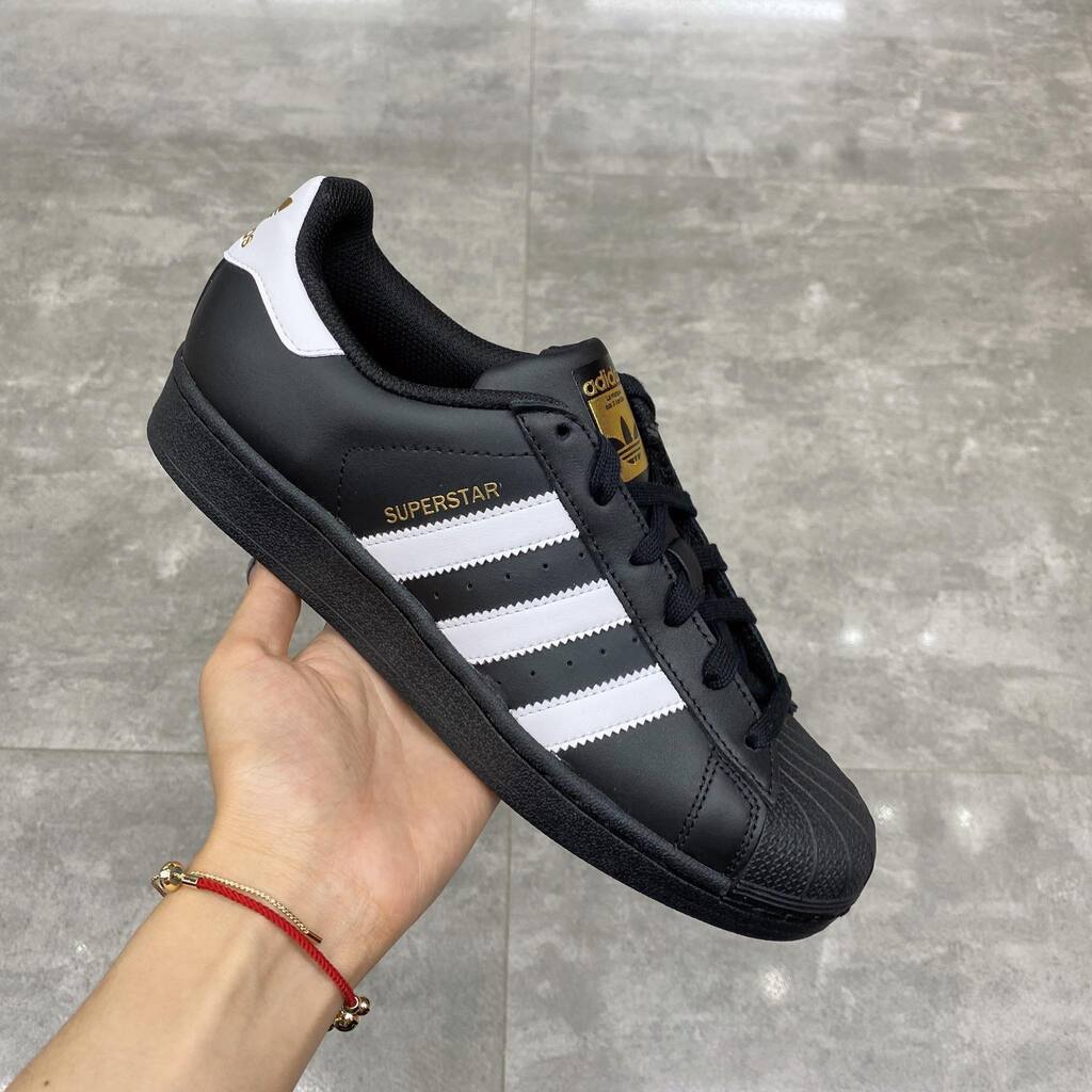 [Ảnh thật] [Chính hãng] Giày Adidas SuperStar Black Gold