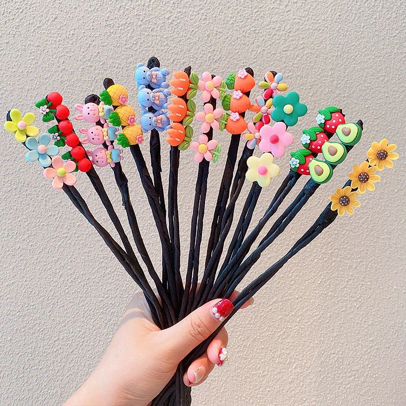 Thanh Uốn Tóc Hoa Quả Đáng Yêu Cho Bé