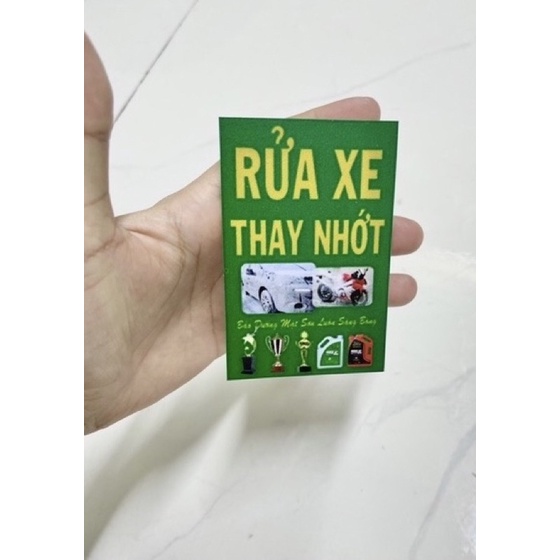 Mô hình bảng hiệu xe các loại