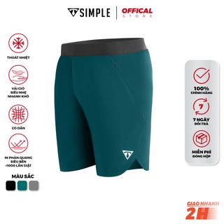 Quần Đùi Thể Thao Nam TSIMPLE V5 Short tập gym vải gió thoáng mát co giãn thoải mái vận động QGDP5