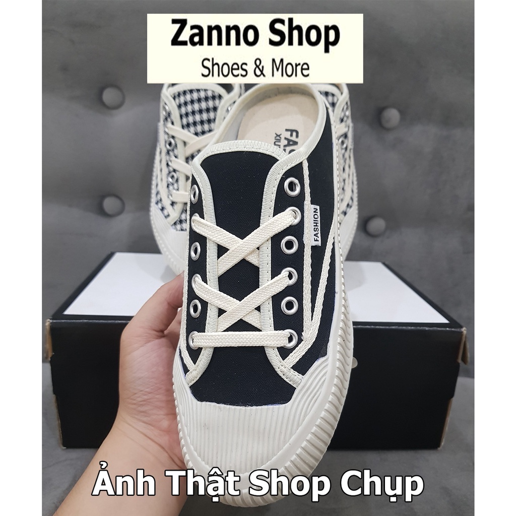 Giày Sục Thể Thao Nữ 3 Màu Độn Đế Cao 5cm, Form Ôm Chân Siêu HOT HIT 2023