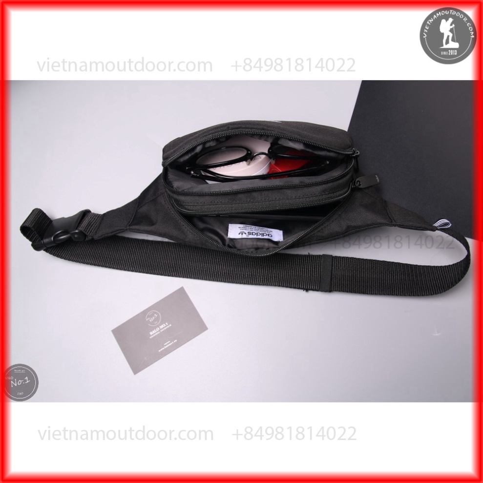 Túi Đeo Chéo Unisex DV2400 ESS Crossbody Bag Black XỊN