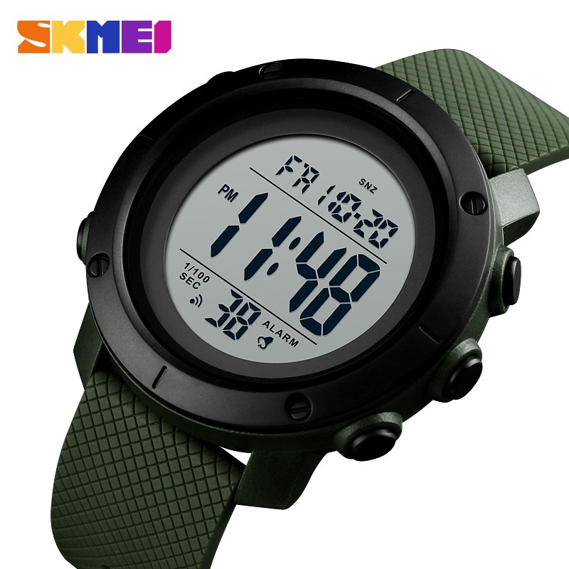 Đồng Hồ Nam Điện Tử Thể Thao Pin Nhật, Kháng Nước SKMEI - 1434AGBK - Hàng Chính Hãng