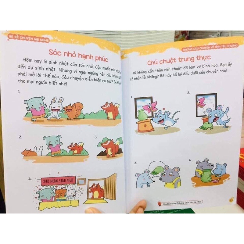 Sách -Bé Kể Chuyện Mẹ Nghe (mã lẻ)