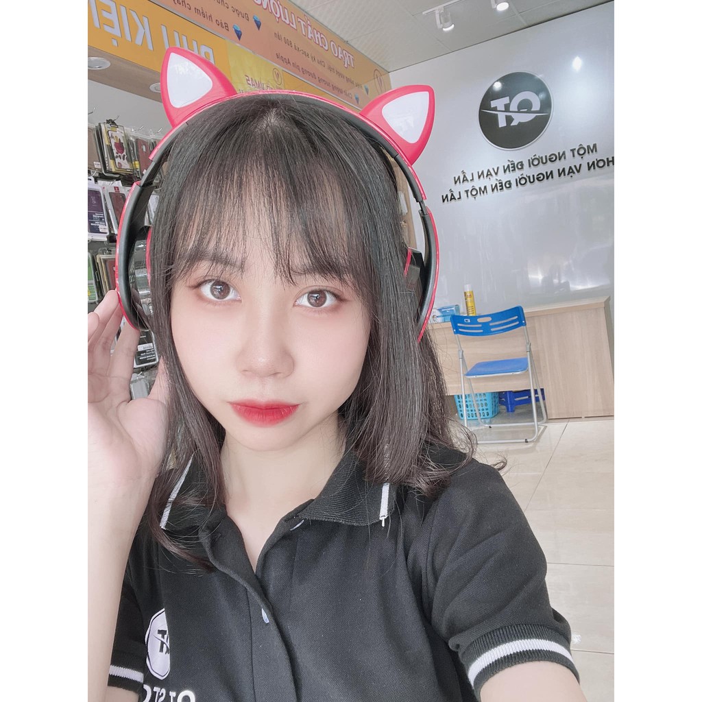 [Rẻ nhất Shoppe] Tai Nghe Mèo Kết Nối Bluetooth Chụp Tai,Headphone Tai Mèo Dễ Thương Có Mic,Âm Bass Mạnh - BH 12 tháng | BigBuy360 - bigbuy360.vn