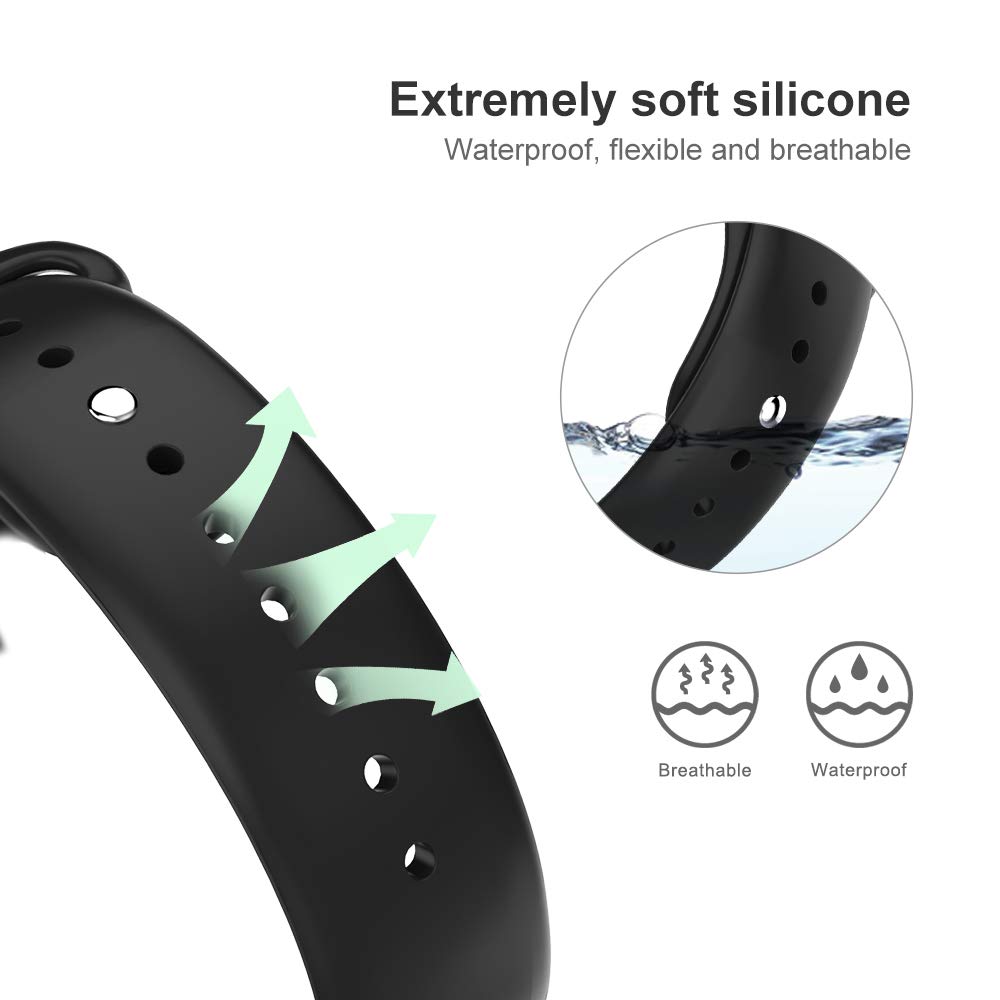 Dây Đeo Đồng Hồ Thay Thế Chất Liệu Silicon Màu Trơn Dành Cho Đồng Hồ Xiaomi Mi Watch Color