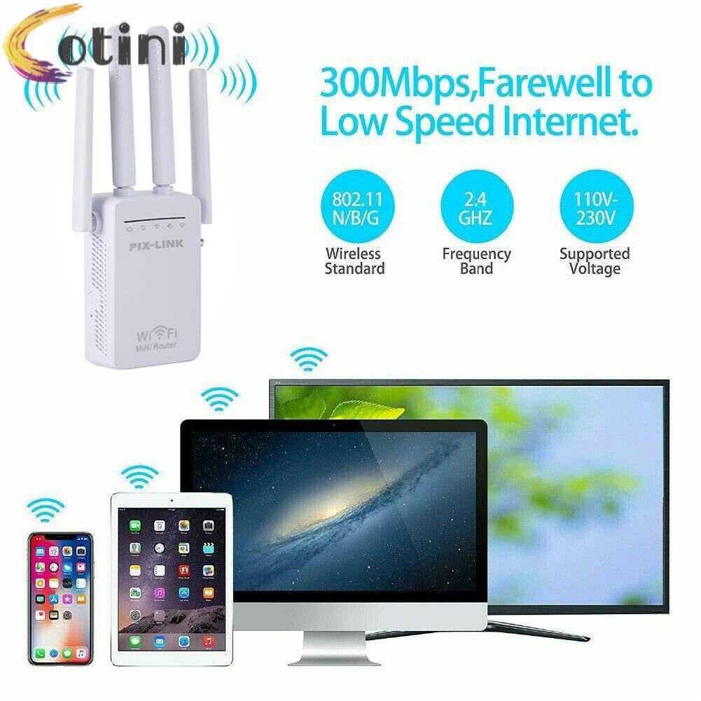 Thiết Bị Khuếch Đại Tín Hiệu Wifi Cotini Wr09Q 300mbps 2.4g | BigBuy360 - bigbuy360.vn