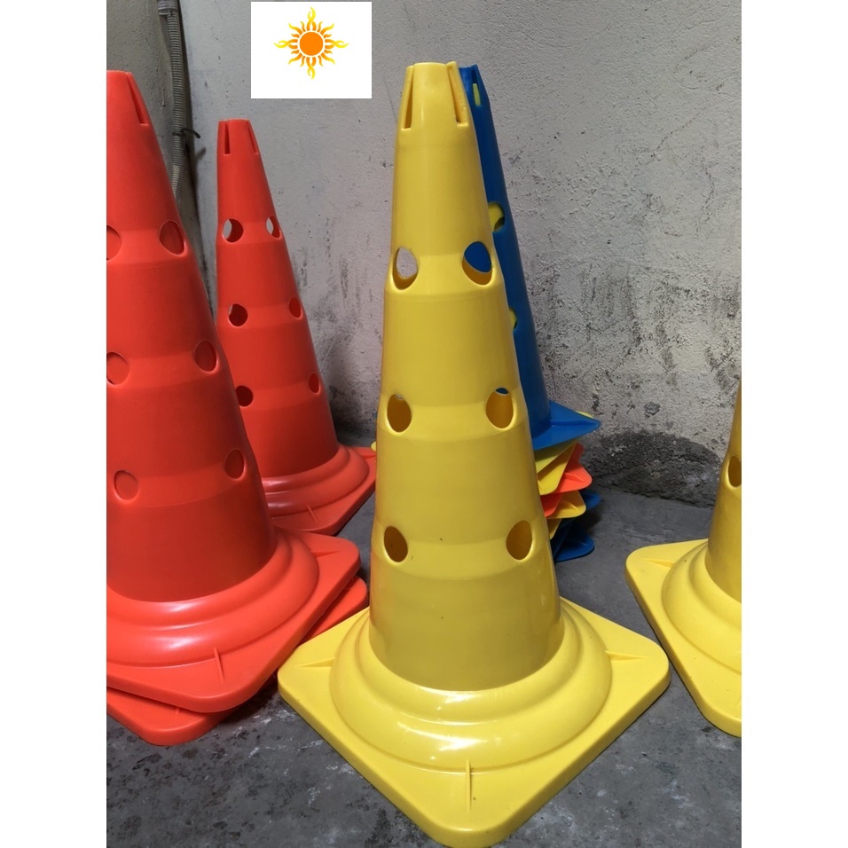 Chiếc Nấm tập chiến thuật, Marker, cone chơi thể thao Bóng Đá Rào Cản Nhựa loại: 23cm, 30cm, 48cm, 50cm