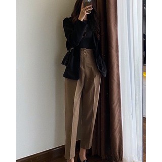 Quần tây lưng cao 2 nút siêu xinh