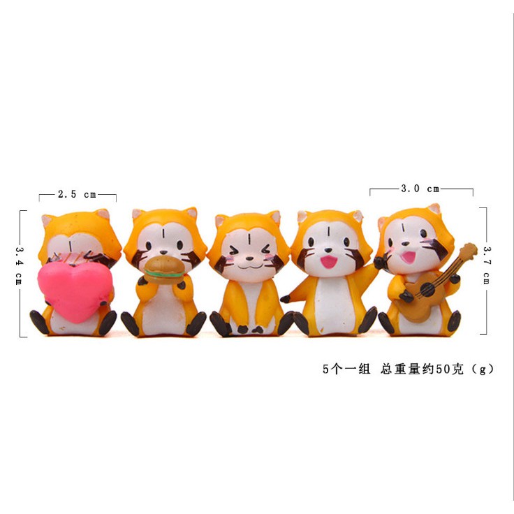 Mô hình Cáo Nhật Kitsune Làm Tiểu Cảnh - trang trí terrarium / decord mô hình quà tặng trang trí