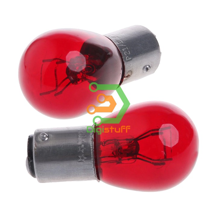 Đèn xi nhan demi đèn hậu dây tóc halogen công suất 21W chân 1157 12V 24V cho xe máy xe hơi