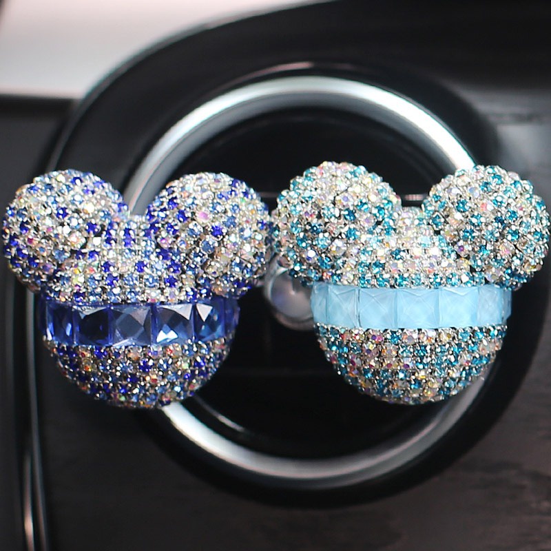 Sáp Thơm Trang Trí Cửa Gió Điều Hòa Xe Ô Tô Gấu BearBrick - Phụ Kiện Xe Hơi