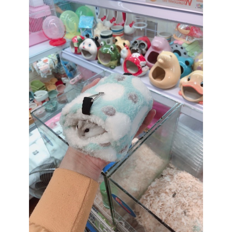 nhà ngủ bông ấm cho hamster
