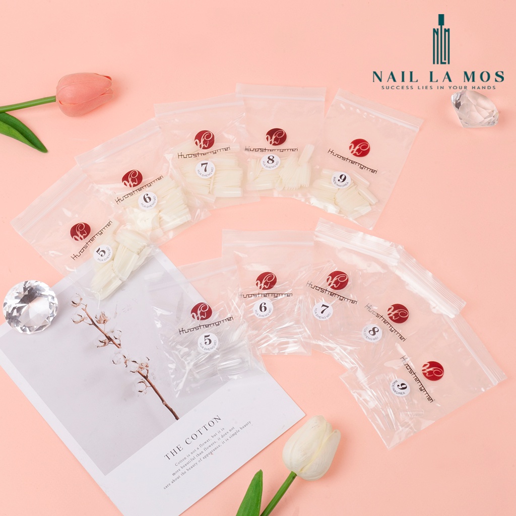 Móng úp HSM lẻ size phom chuẩn (size từ 5, 6, 7, 8, 9)