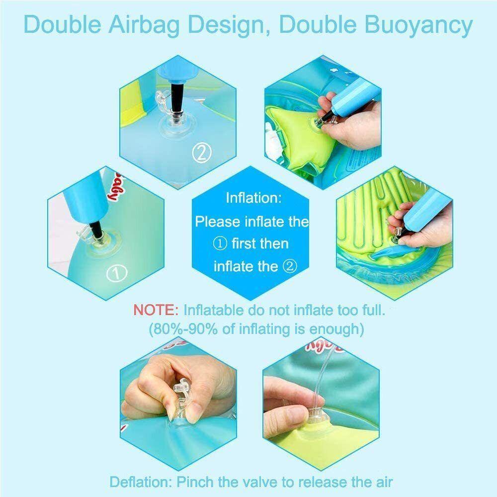 LANFY Phao Bơi Chống Lăn An Toàn Cho Bé