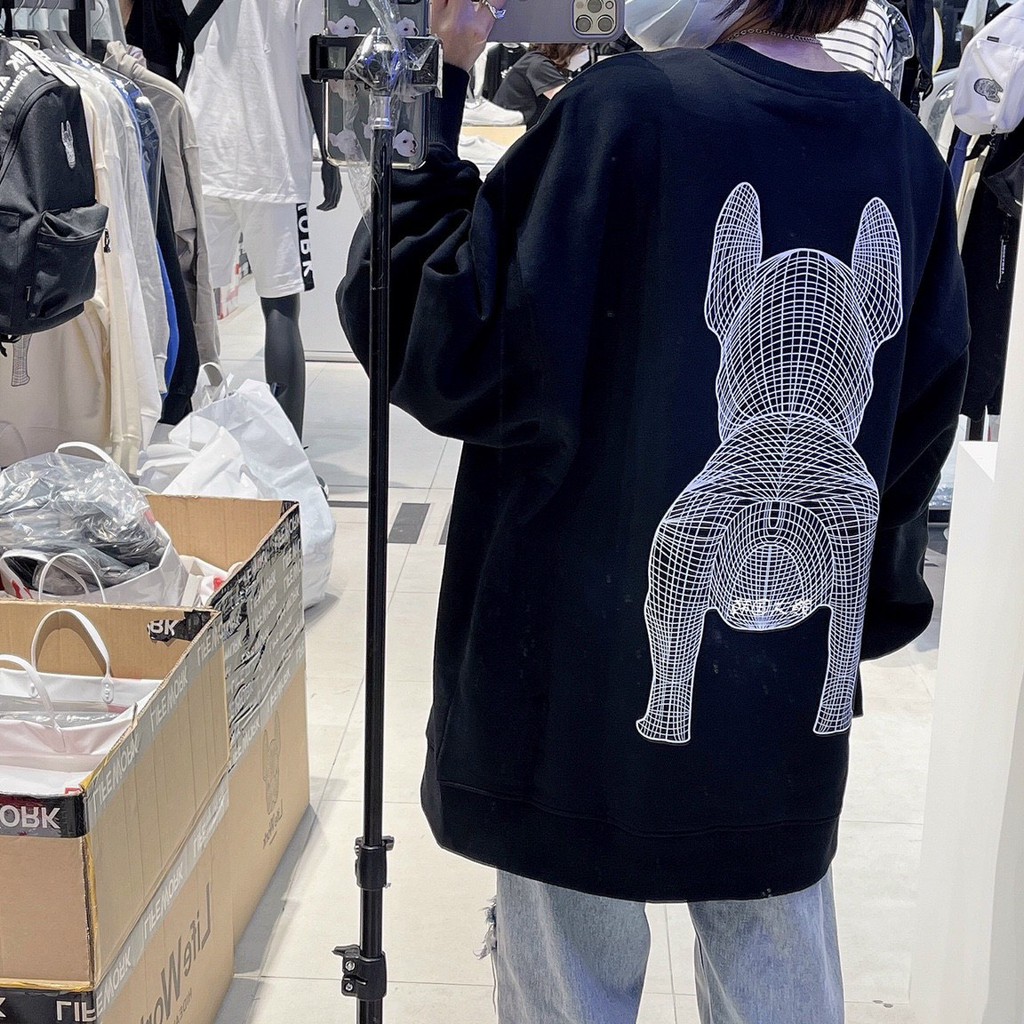 Áo Sweater Nỉ Bông Chú Chó Thu Đông Ulzzang Unisex Form Rộng - HD Shop Quần Áo Thời Trang | BigBuy360 - bigbuy360.vn