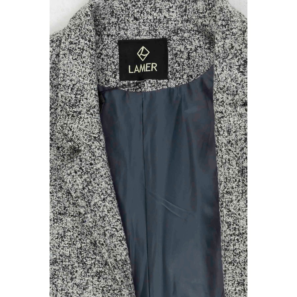 Áo choàng dạ suông túi cơi LAMER L65W20T034 (Nhiều màu)