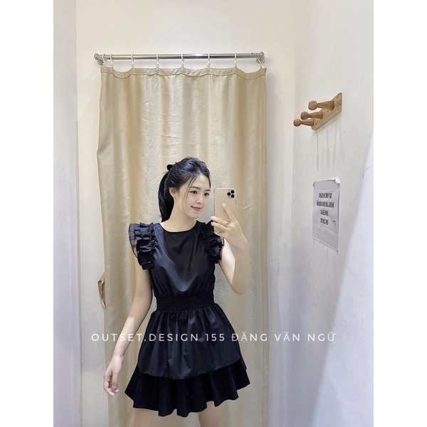 áo somi tay bèo cánh tiên,ao sơ mi GU ít nhăn ,chất thô-Minxy shop