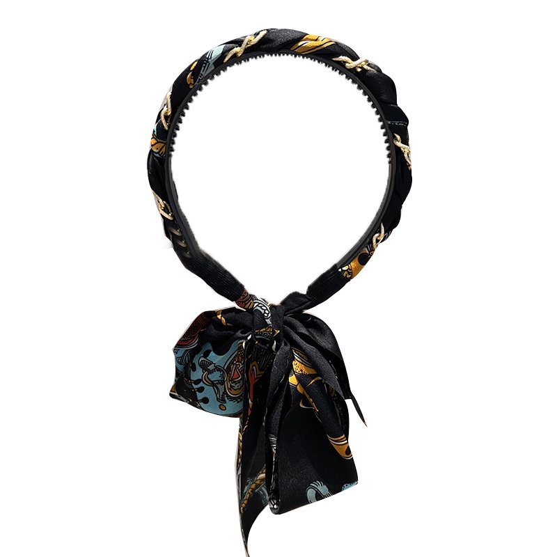 Băng Đô Bện Tóc Phong Cách retro Thời Trang Cho Nữ