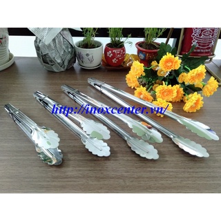 Kẹp gắp thực phẩm inox- kẹp gắp salad - nhiều size lựa chọn