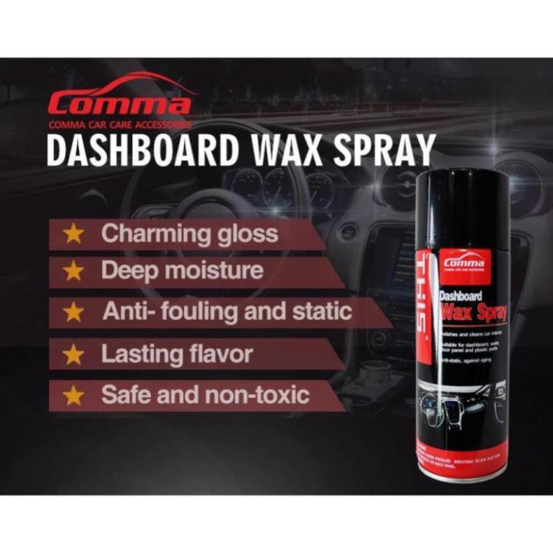 [LAU LÀ SẠCH] Chai Xịt Dưỡng Nhựa Nhám, Ghế Da, Nội Thất Xe Ô Tô, Xe Máy - THIS DASHBOARD WAXING - BAOBAO