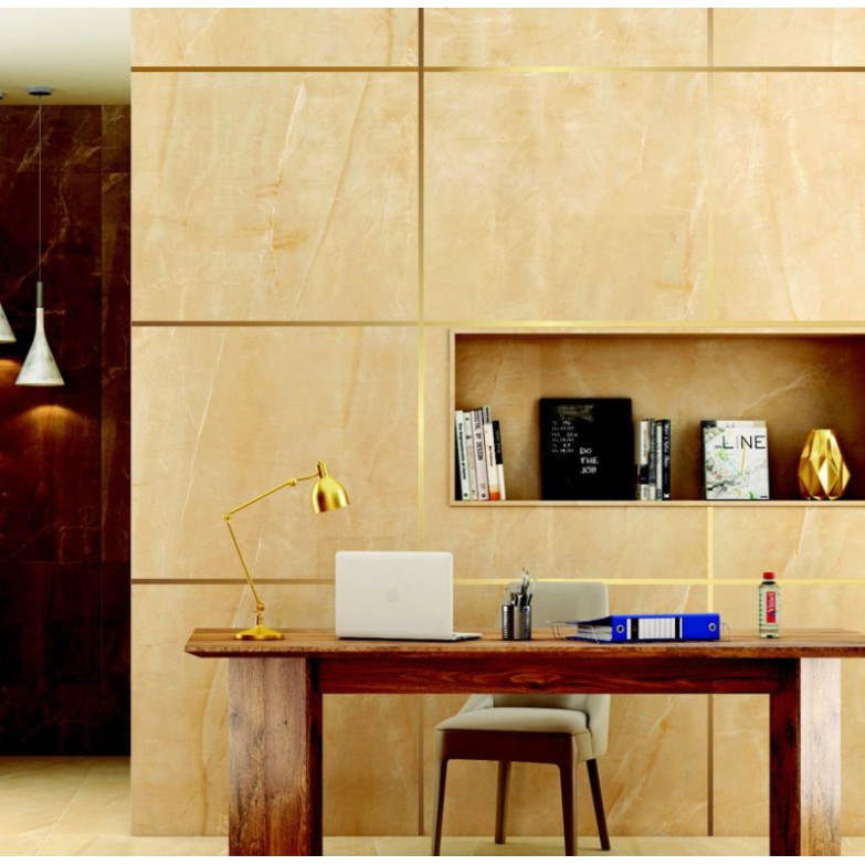 Cuộn chỉ dán viền trang trí MÀU VÀNG ĐỒNG dài 50m