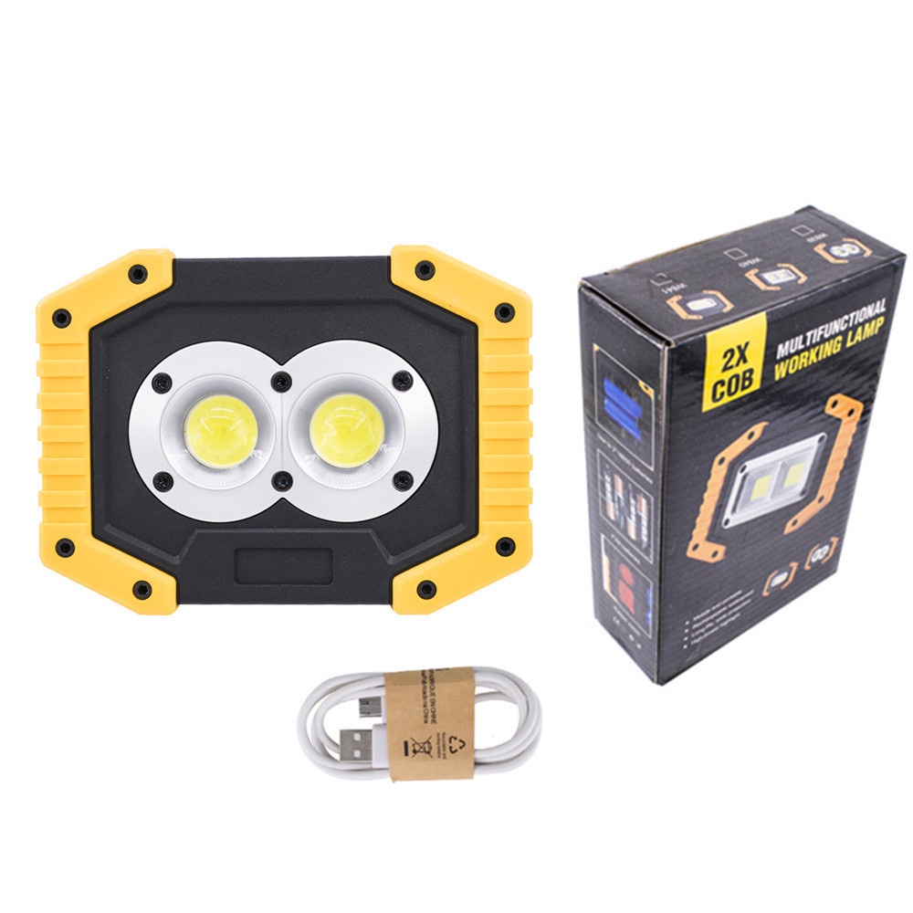 Đèn Leb Cắm Trại, Đèn Đa Năng, Sáng 12H Dùng 2 Pin 18650 | BigBuy360 - bigbuy360.vn