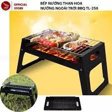 RẺ NHẤT THỊ TRƯỜNG BẾP NƯỚNG BBQ NGOÀI TRỜI BẾP THAN HOA PHÚ KHANG GẤP GỌN CÓ VỈ NƯỚNG NHIỀU KÍCH CỠ (Lucio Store)