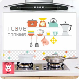 GIẤY DÁN TƯỜNG CHỐNG NƯỚC VÀ DẦU MỠ TRANG TRÍ NHÀ BẾP 90CM X 60CM GD19SP02
