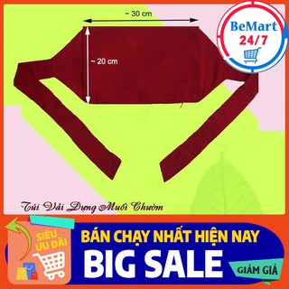 Túi Đựng Muối Chườm, Túi Chườm Muối, Túi Quấn Muối, Túi Đựng Muối Chườm Bụng, Đai Vải Quấn Muối