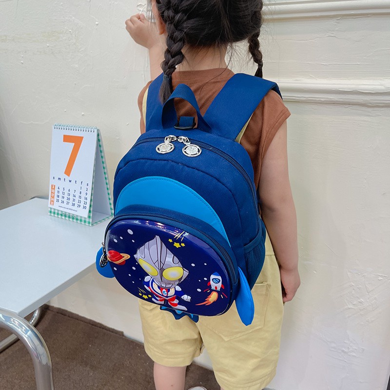 Balo siêu nhân cho bé mẫu mới 2022, quai cặp dày dặn chống nước - Hàng Quảng Châu Cao Cấp (8065)