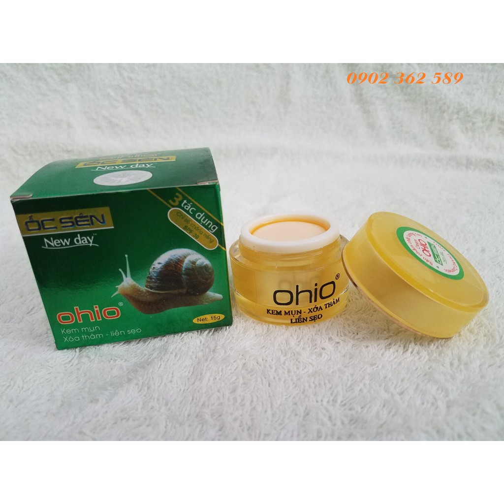 Kem Mụn - Xóa Thâm - Liền Sẹo OHIO OC SEN NEWDAY - 15g