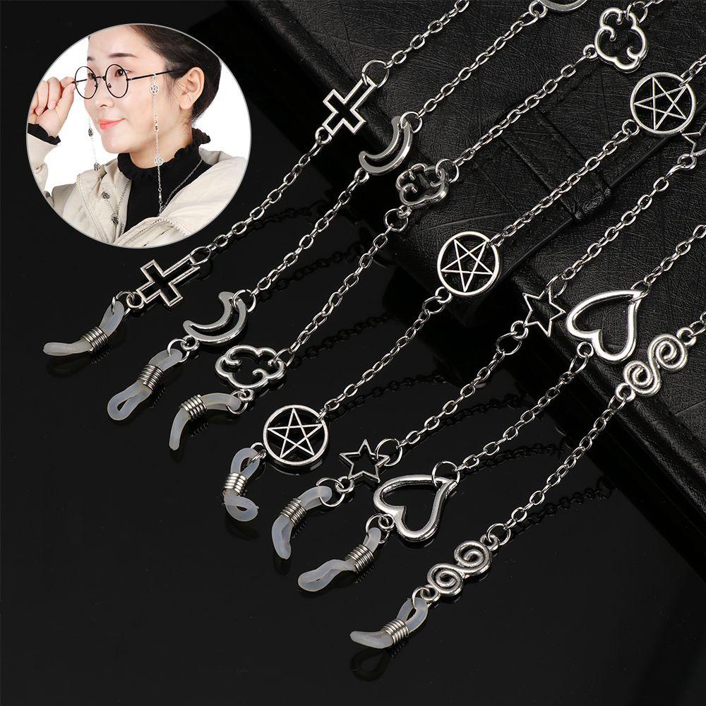 Dây Đeo Mắt Kính Đọc Sách Bằng Kim Loại Phong Cách Vintage