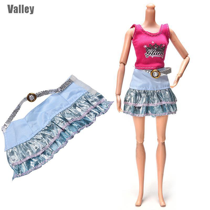 Set 2 Món Đồ Thời Trang Đáng Yêu Cho Búp Bê Barbie