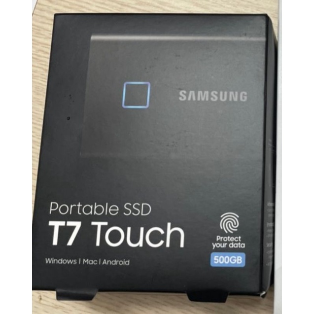 Ổ cứng di động SSD Samsung T7 Touch 500Gb/ 1Tb - Vân tay