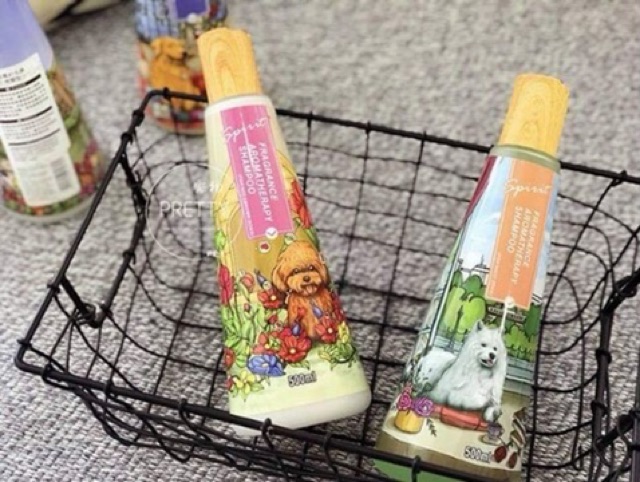 Sữa tắm nước hoa Spirit cực thơm dành cho chó mèo 500ml