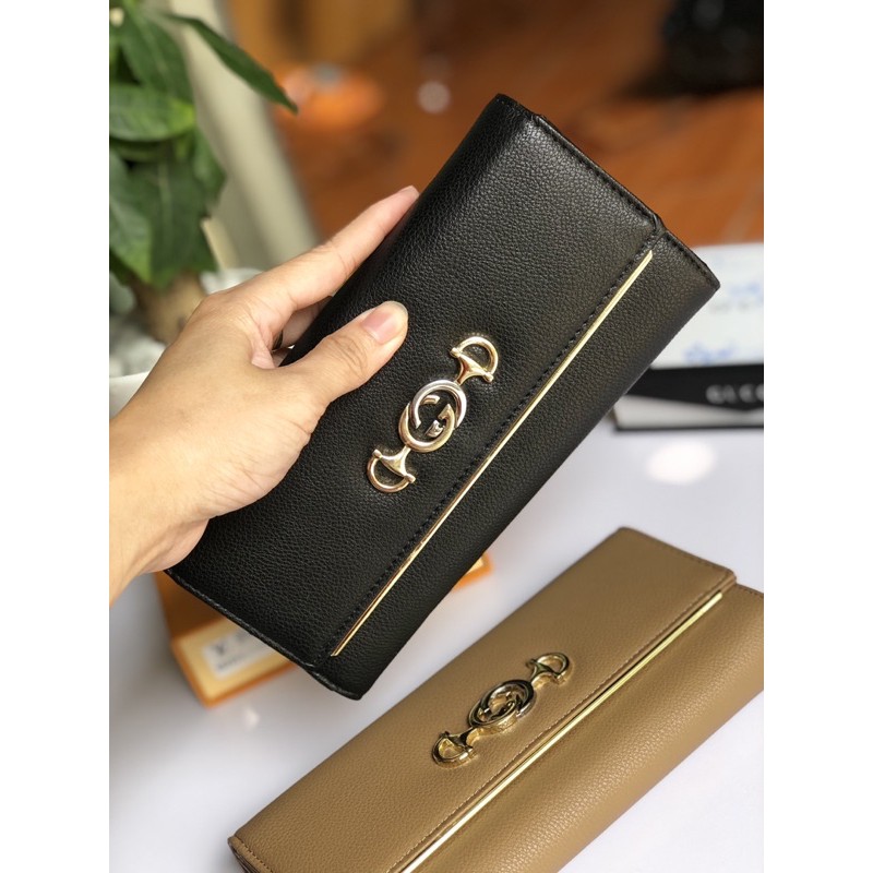 (Thanh Lí) Ví cầm tay CD kèm dây đeo chéo