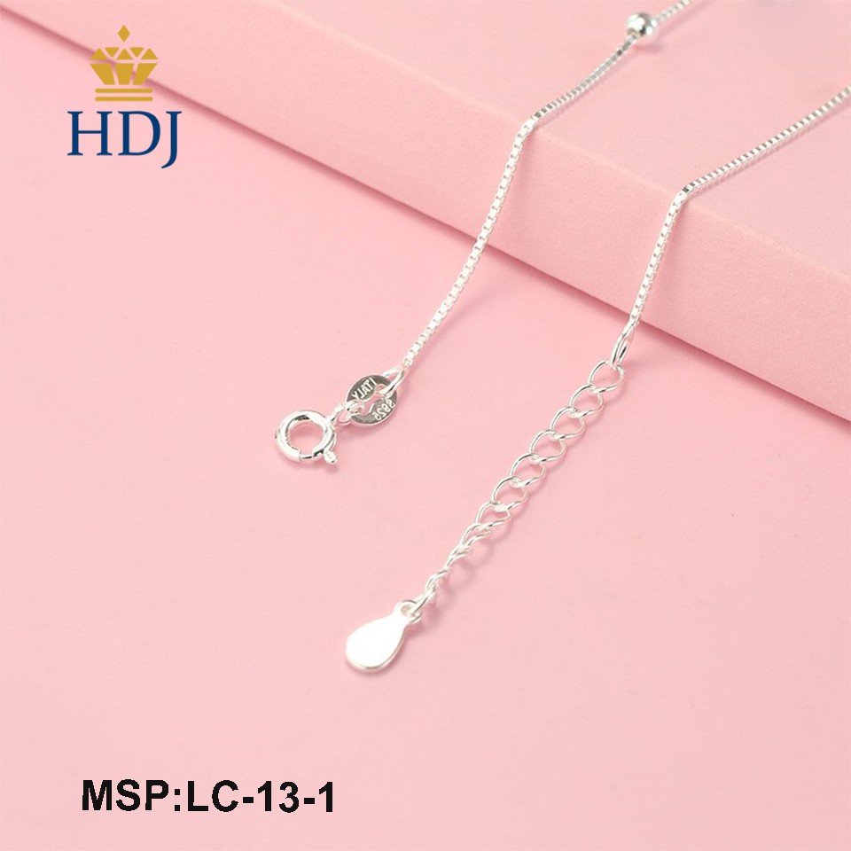 Vòng Đeo Chân bạc nữ đẹp họa tiết hình cỏ 4 lá đẹp trang sức cao cấp HDJ mã LC-13-1 | BigBuy360 - bigbuy360.vn