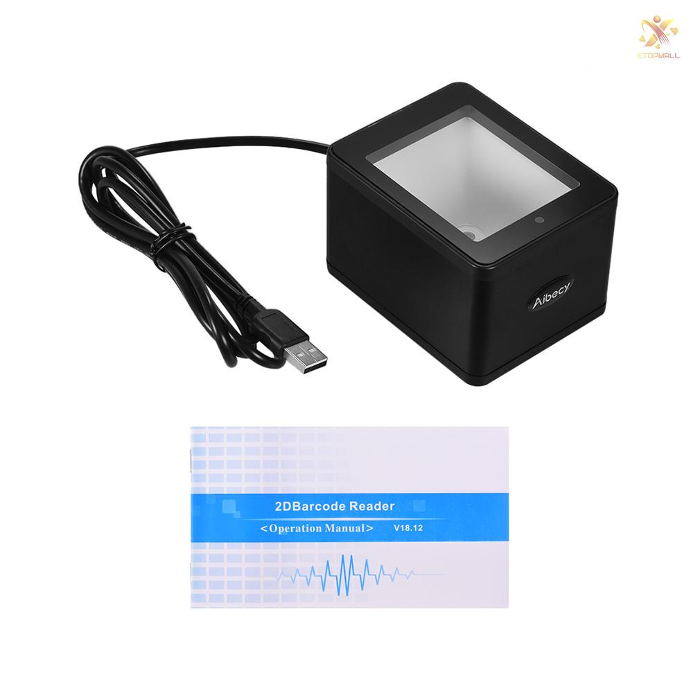 Máy Quét Mã Vạch Aibecy Yhd-9800 1d / 2d / Qr Cổng Usb Cmos